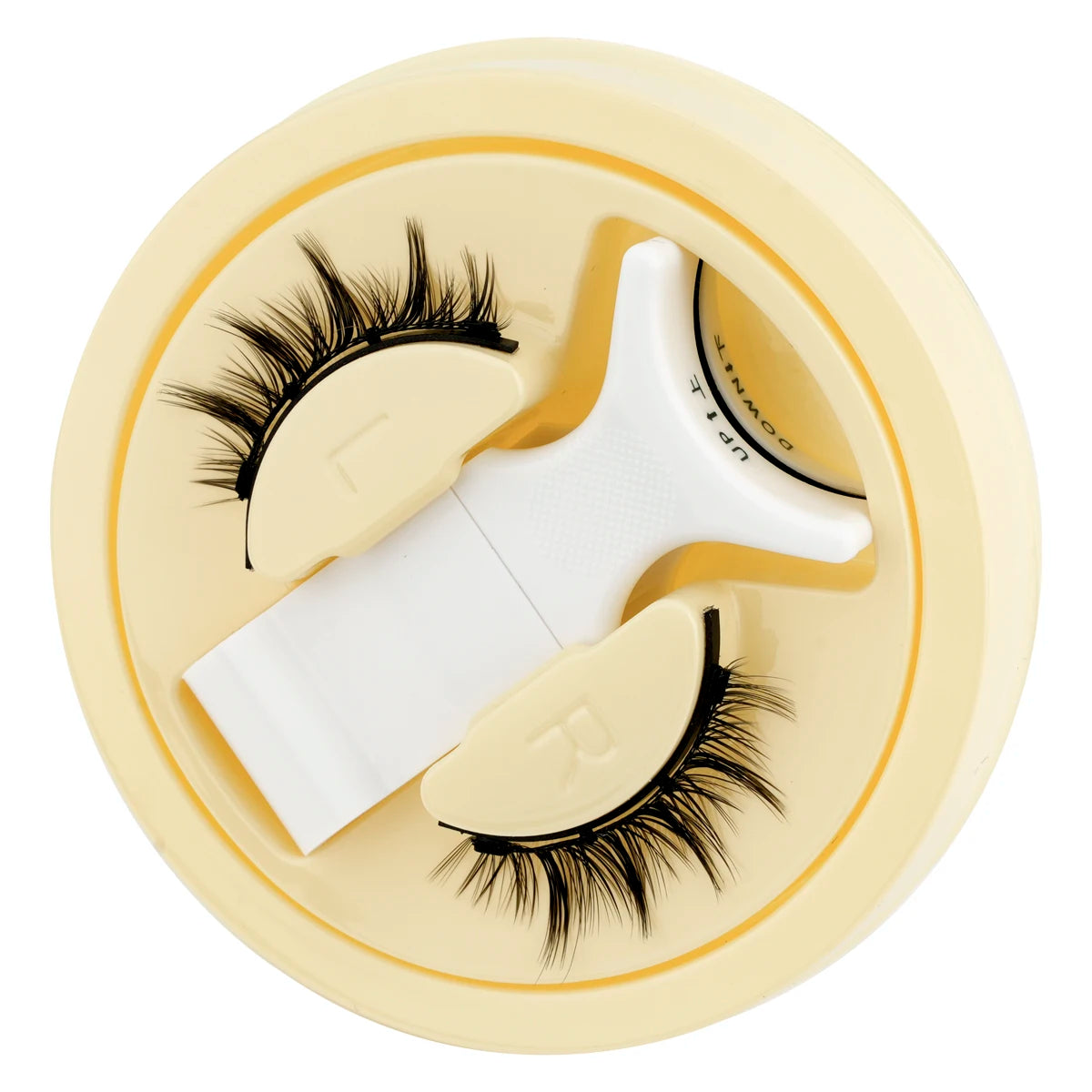 1 Pair New Magnetic Eyelashes Reusable No Glue Needed Natural Look 3D Lashes Soft Easy Apply Magnetic Lashes Kit for Eye Makeup